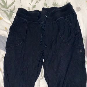 Black joggers